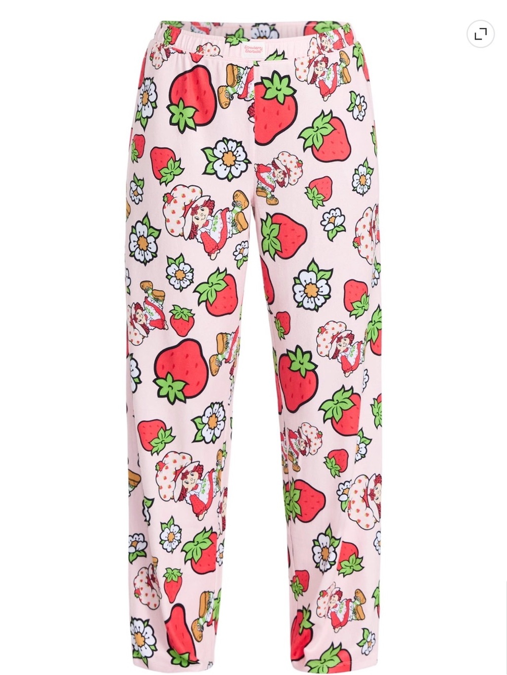 💜Strawberry Shortcake Women's Sleep Pants with Pockets,Size:Large - Picture 6 of 6